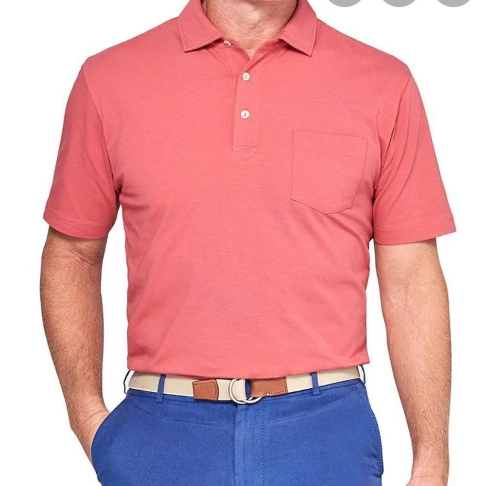 New with Tags Peter Millar Seaside Wash Polo
